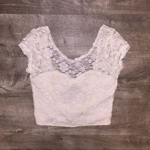 Hollister Lace Crop Top